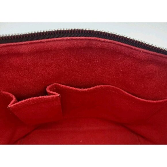 Louis Vuitton Sallaya Damier PM Tote Bag Authenticated Brown Checker Gold VI1016 - Picture 13 of 16